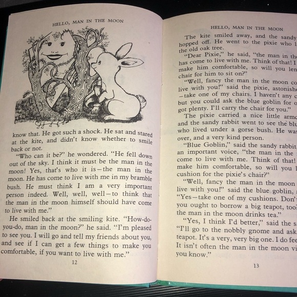 Enid Blyton's The Bear with Boot Button Eyes and other stories. Excellent shape. - Picture 6 of 9